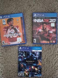 Gen 1 PSVR headset and games