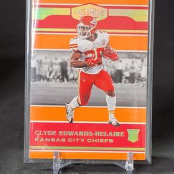 Plates & Patches Clyde Edwards Helaire Rookie Sp /75