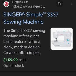 Singer 3337 Sewing Machine-Brand New In The Box, Never Opened