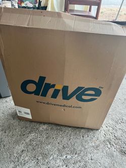 Drive Medical Steel Folding Bedside Commode