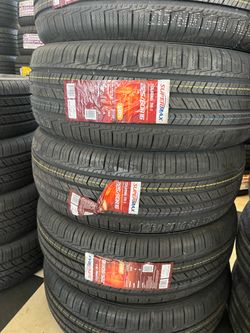 ‼️📲225/60/16 vendo set de llantas nuevas Supermax