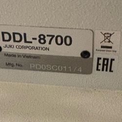 Industrial straight stitch