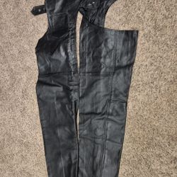 M/F Motorcycle Chaps, Size L 38