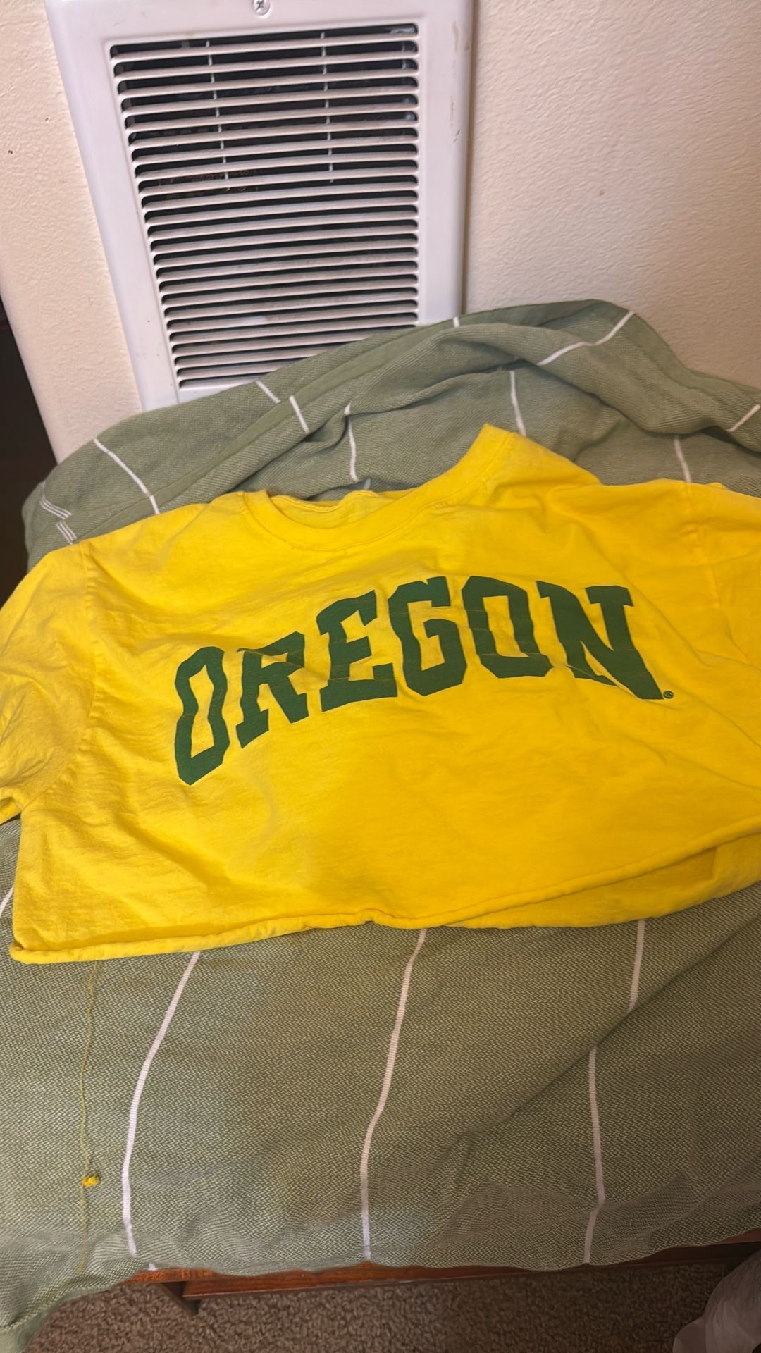 Oregon Ducks Crop Shirt