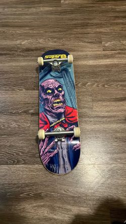 8.5” Super 8 skateboard complete