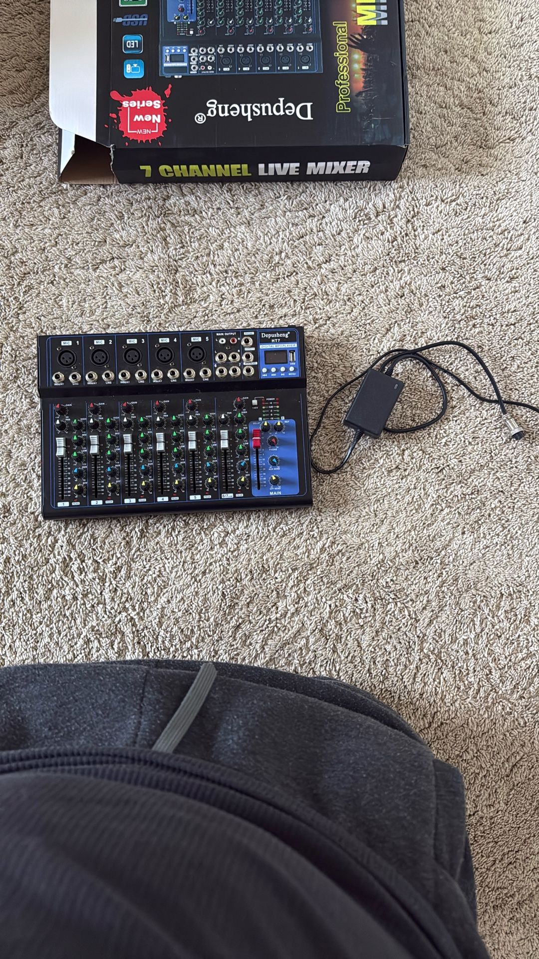 7 Channel Mixer