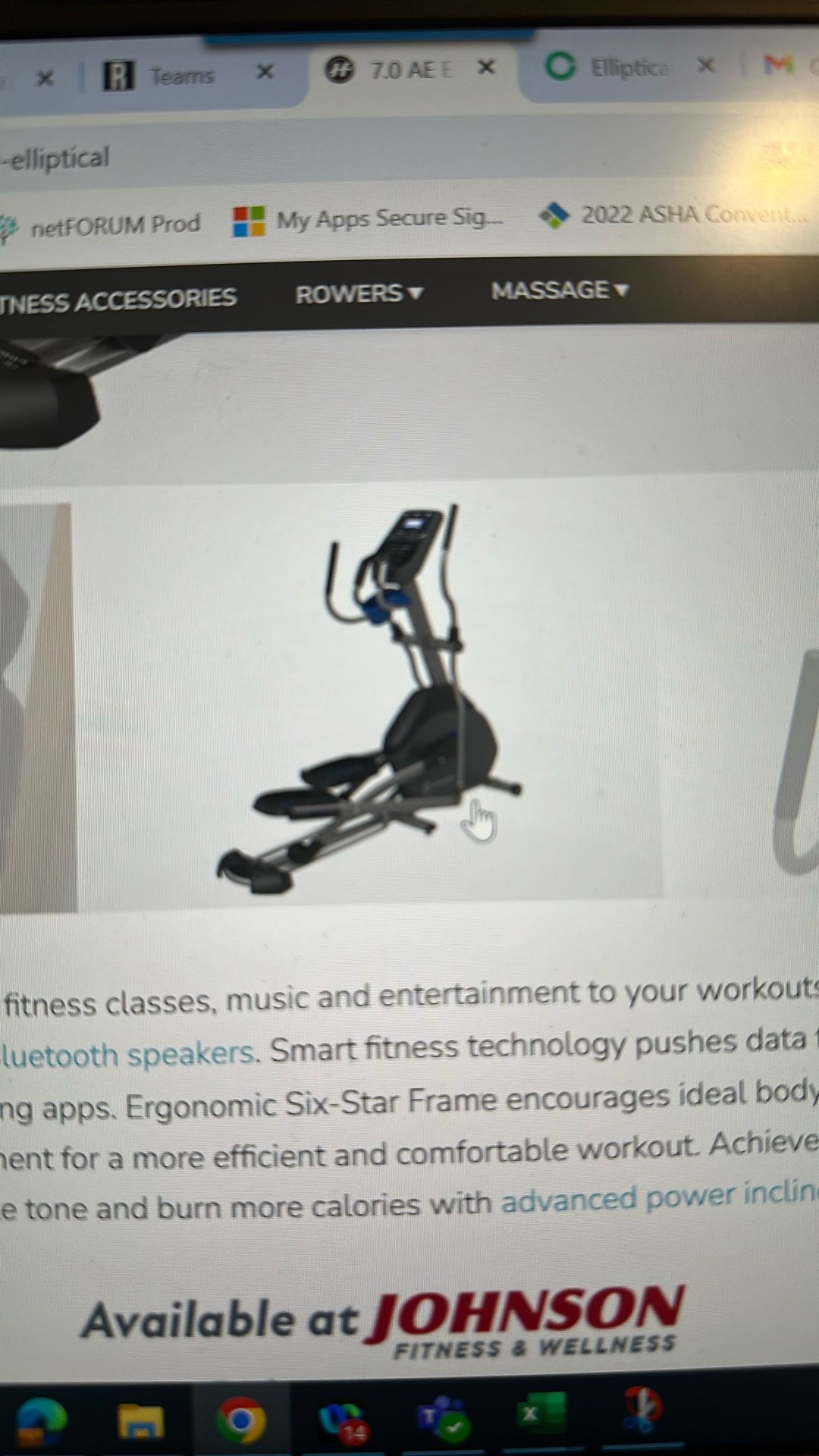Horizon Fitness 7.0 AE Elliptical