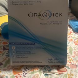 Oraquick In Home HIV Test
