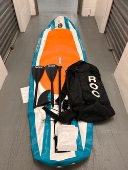 ROC Explorer Series inflatable stand-up paddle board kit,