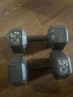 Pair Of 50lb Weights