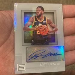 Royce O’Neal Signed Sports Card