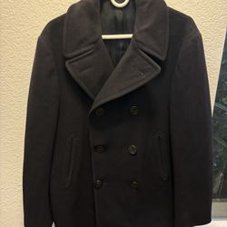 Vietnam Era US Navy issued Peacoat, Men’s 40R