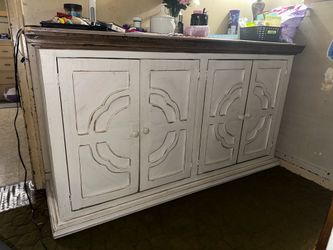 Beautiful media sideboard cabinet 66inches