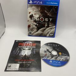 Ghost of Tsushima - Sony PlayStation 4 PS4 Complete CIB Insert Authentic Tested
