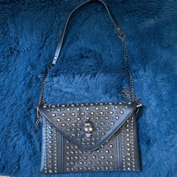 Skull Rhinestone Bag  