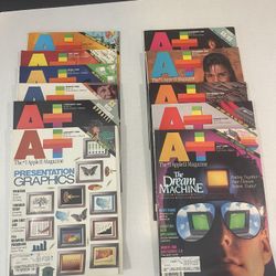   A+ Apple ll Magazines 1988 Complete Year