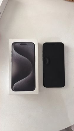 Verizon Unlocked Apple IPhone 15 Pro Max 512 Black Titanium