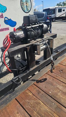 RUGCEL 12000lb Waterproof Electric Winch