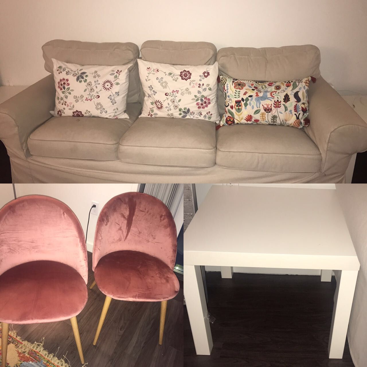 Sofa+ 2 chairs+ small table Bundle