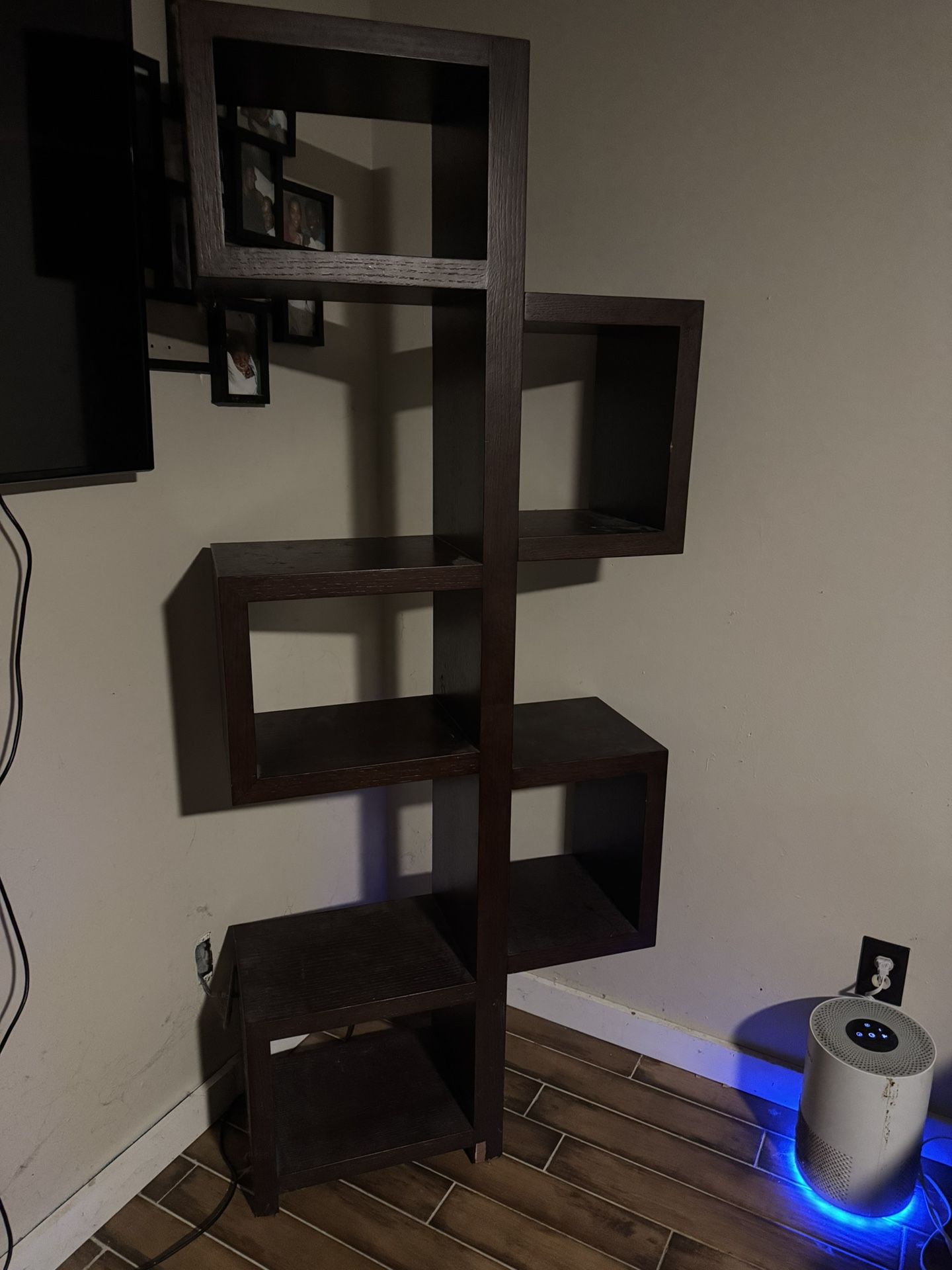 2 Dark brown Shelf $50 (NO ENDLESS MESSAGE ) Must Have Help And Vehicle To Carry