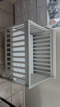 Light Gray Mini Crib
