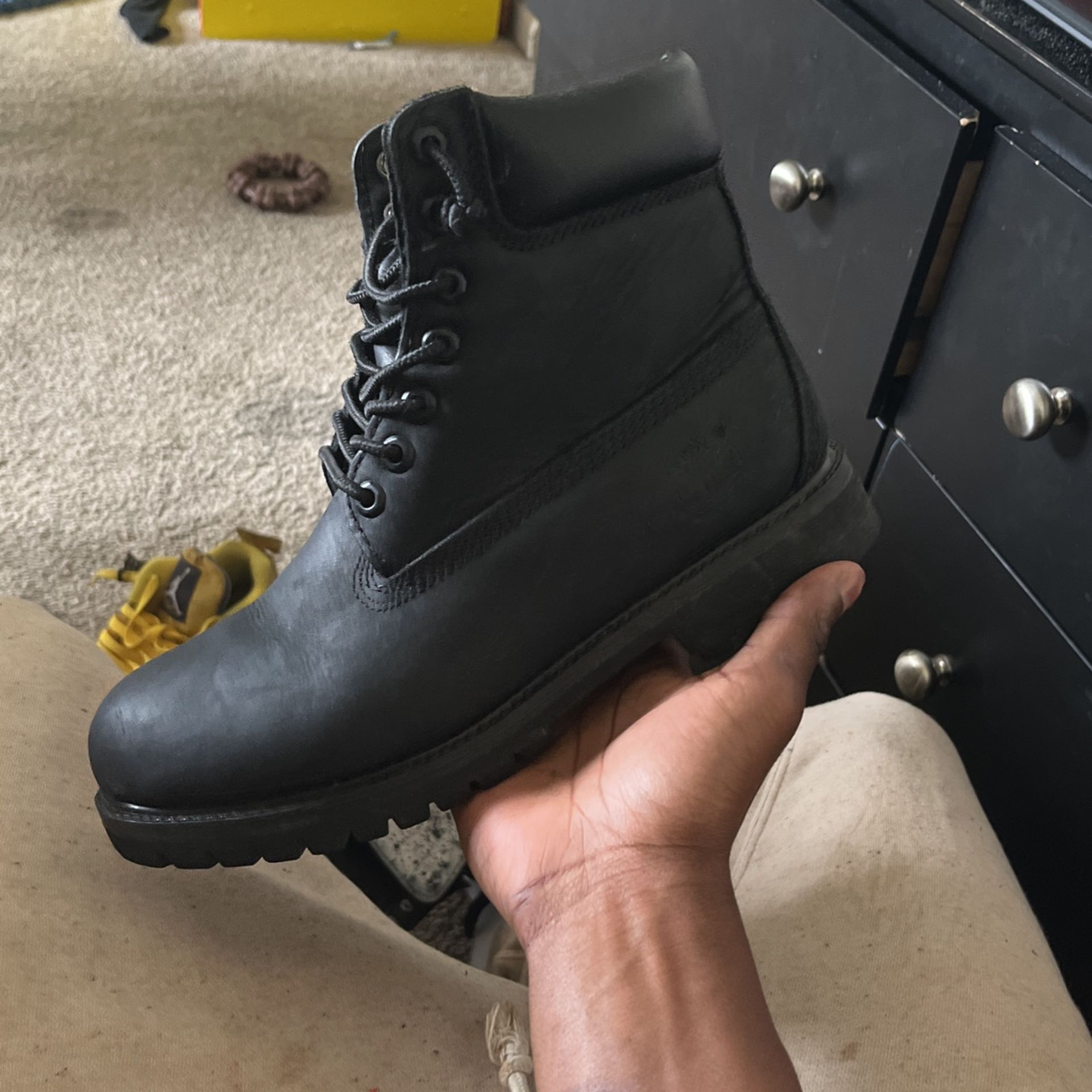 Timberlands boots black