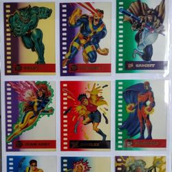 1995 Fleer Ultra Marvel X-Men Complete Chase Suspended Animation Set 1-10