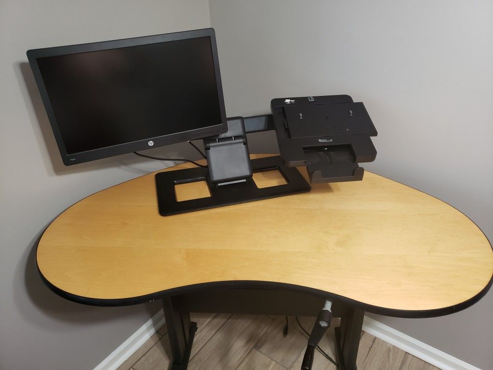 Fully Adjustable Dual Monitor Stand for Laptop