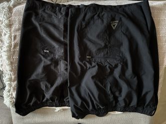 2 Pair Men’s Reebok Nylon Shorts Cargo Sz 1XL