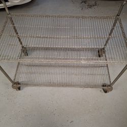 Eagle 2 Tier Metal Roller Cart