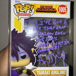 Tamaki Amajiki Funko Pop Signed