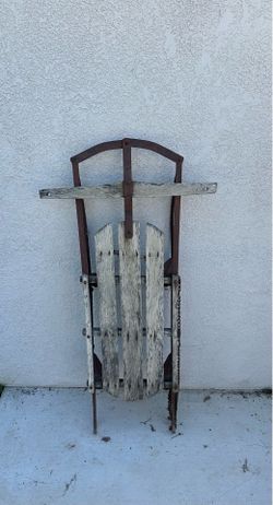 Antique Wooden Sled