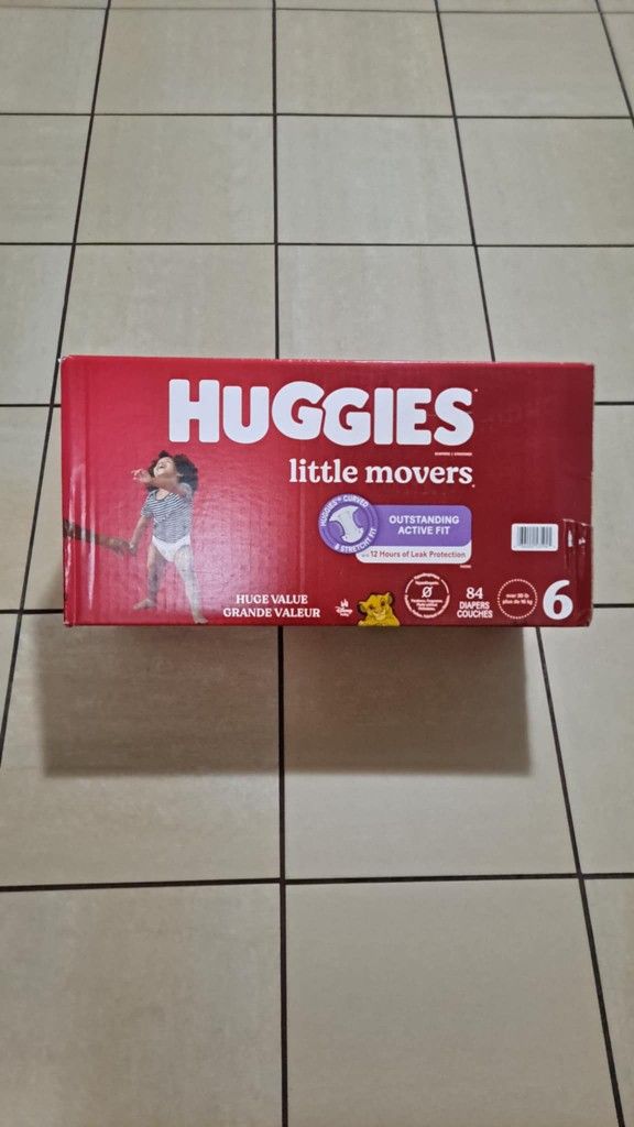 HUGGIES SIZE 6 84 COUNT