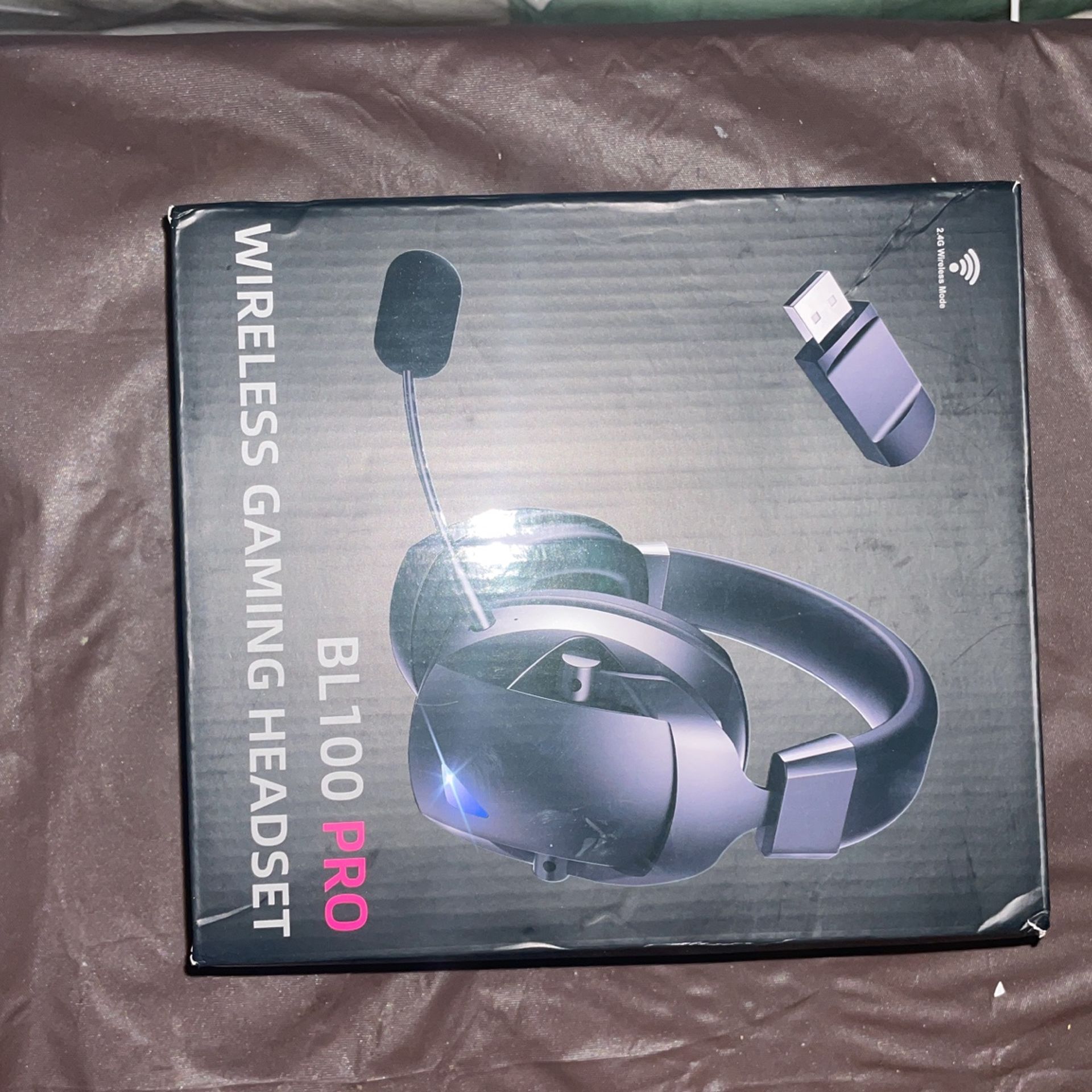 BL100 PRO WIRELESS GAMING HEADSET No usb Dongle