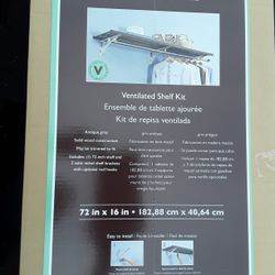 Allen-Roth Ventilated Shelving Unit