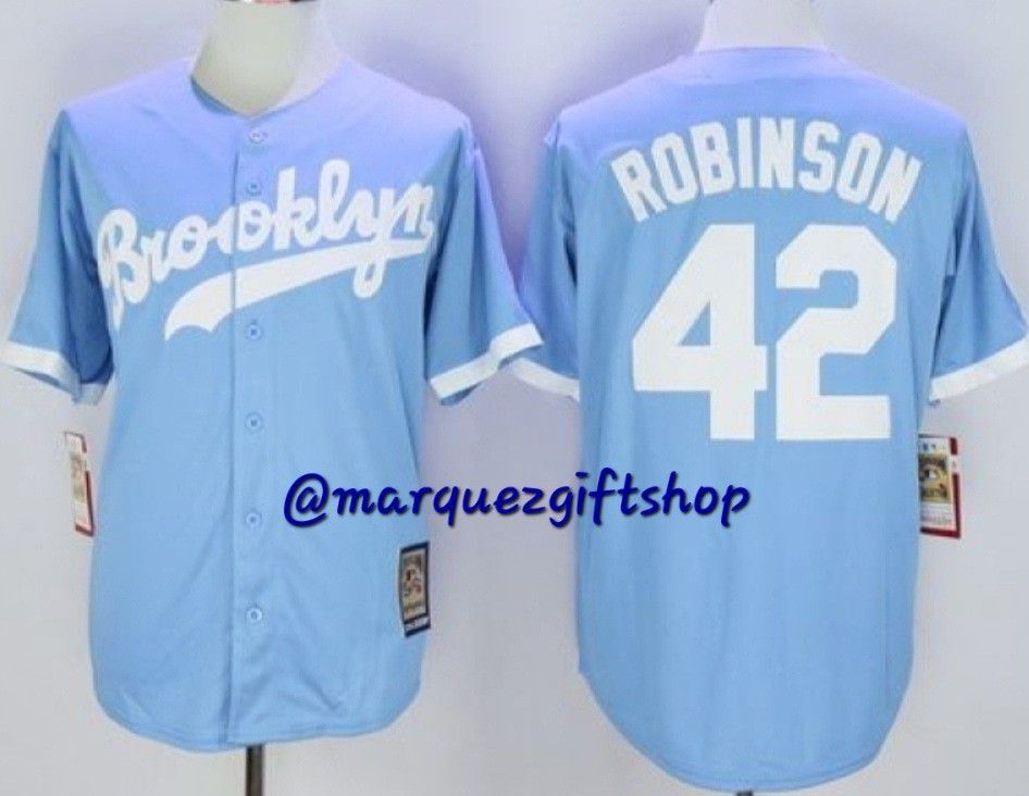 Men's Jackie Robinson Brooklyn Dodgers Jerseys for Sale in Riverside, CA -  OfferUp