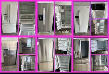 Used refrigerators, stainless steel refrigerator, neveras