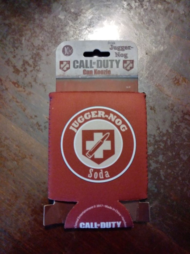 Call of Duty Can Koozie : Jugger-Nog Soda (Rare) - $8