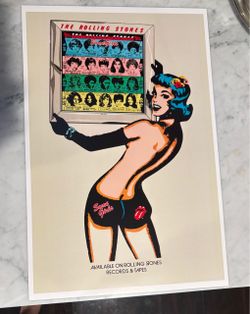Rolling Stones Some Girls Poster