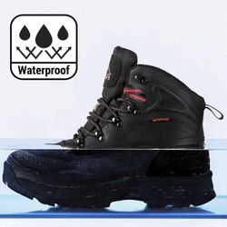 Men’s Rain, Work, Hiking Or  Snow Boots. 3M Insulation And Waterproof 