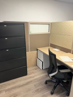 Office furniture-Desks•File Cabinets•Partitions