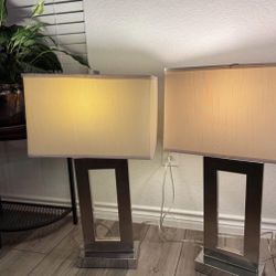 Set of Metal Lamps
