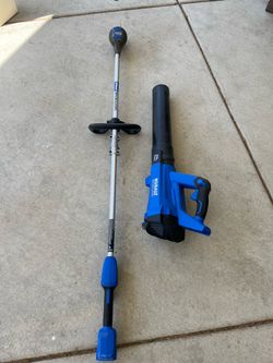 Blower and Trimmer Combo