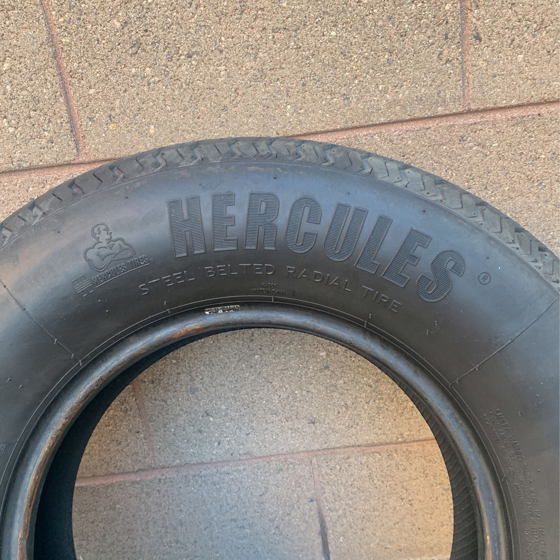 Hercules Trailer Tires / 2 Tires For $50 Size 225/75/15