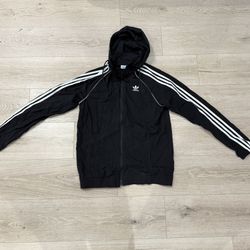 Vintage Adidas Men's 3-Stripes Windbreaker