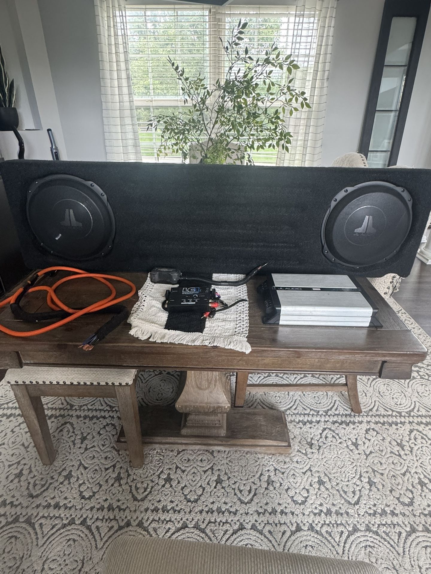 JL Audio stealth Box With JL Subs And JL AMP