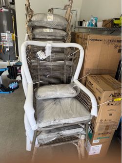 NEW Member’s Mark Fiji Patio Chairs – Cushions Included (10 Available)