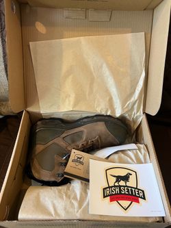 **NEW**MENS Work Boots- Irish Setter- sz 10.5- Metatarsal Guard NEW