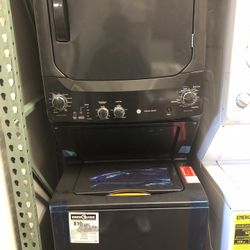 Black Washer Dryer Set
