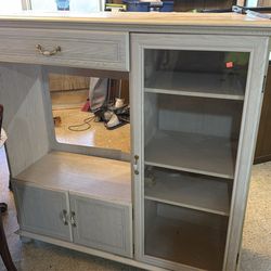 Tv stand with compartments